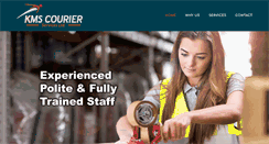 Desktop Screenshot of kmscourier.co.uk